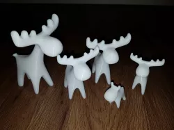 Deer Decoration - Printer Friendly