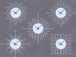 Design Your Own Sunburst Clock