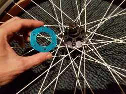 Disc mount cover