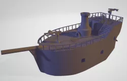 DnD Prop - Dragon Cult Airship