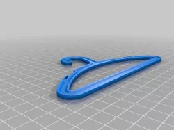 Doll clothes hanger