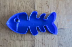 emporte pièces Poisson squelette  