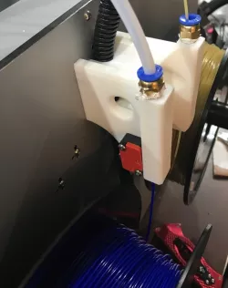 Filament switch mount and guide