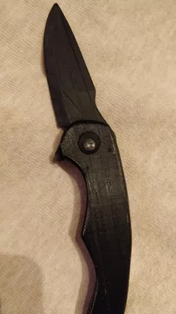 Folding knife liner lock