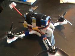 FPV Drone 5" X Frame 240mm for Racing and Acro, hobby builders