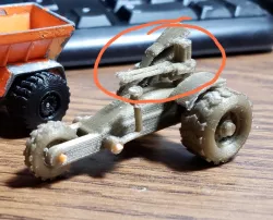 Gaslands custom Twin-Linked M2 Browning