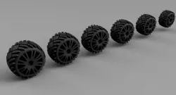 Gaslands Ice wheels