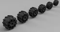Gaslands Mud and Snow wheels