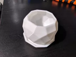 Geodesic - Polyhedron Planter Remix