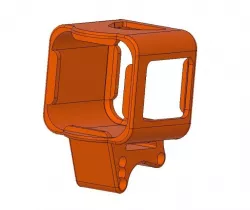GoPro Session 5 adjustable pod V2.0 for CrissCrossFPV drone frames