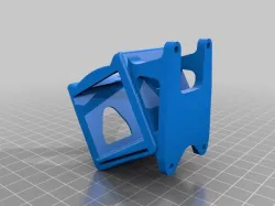 Gopro Session mount for Pirat Frame (28°)
