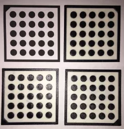 Halcon Vision Calibration Plate (60mm)