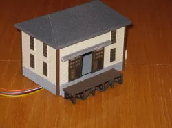 HO Scale Trackside Warehouse