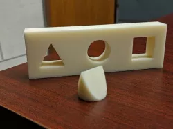 Impossible Object! Triangle + Circle + Square Puzzle