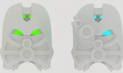 Kanohi Akaku, Noble Mask of X-Ray Vision
