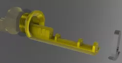 Low Height Ball Bearing Spool Holder (3x10x4 BB, Creality holder)