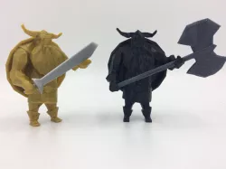 Lowpoly Viking