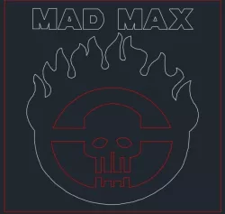 Mad Max "Logo" - Laser Cut