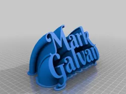 Mark 2-line name plate