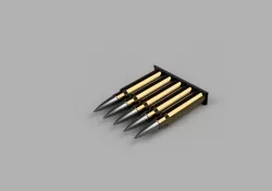 Mauser 8x57 I rounds and clip
