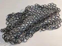 Medieval Style Chainmail Fabric