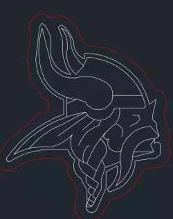 Minnesota Vikings Laser Engrave For The Boys