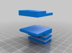 Multimaterial Bleed Test Block