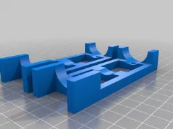 My Customized Parametric Drill Guide for Z-axis Pipes Mostly Printed CNC