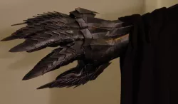 Nazgul costume - gauntlet components