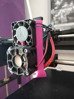 (outdated) X5S light weight cooler for stock extruder