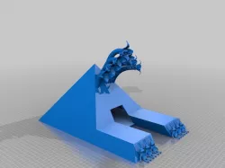 pyramid sphinx and some rabbits