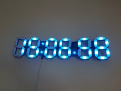 RVB Leds Clock (Horloge LEDS RVB)