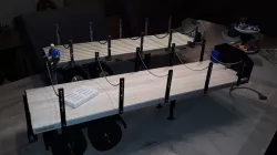 Self-construction Tamiya 1:14 Scale Flatbed Trailer