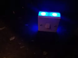Sensory LED Light Switch (Single)