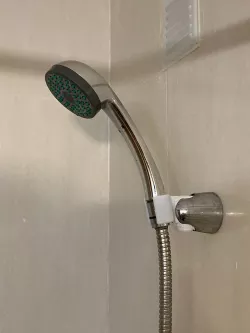Shower head angle adapter