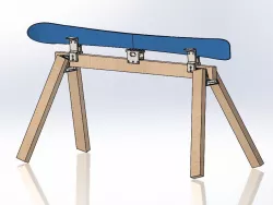 Ski Vise / Work Bench (2x4) adapted