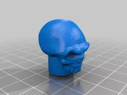 Skull Cymbal Topper 6mm Nut