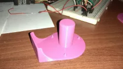 Solder wire spool holder