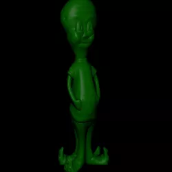 Squidward Tentacles (Easy print no support)