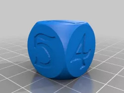 The One Ring D6 dice