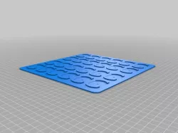 TXRF Spectrometer Carrier Tray 