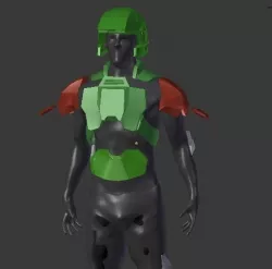 UNSC Halo 3 - Marine Armor Set - Now in HD!