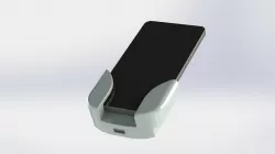USB panel and Phone holder on the wall