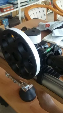 vector optics 8-32x56 paralax wheel