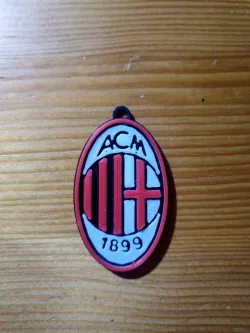 AC Milan logo keychain