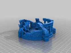 Ancient Stone Ruins 28mm Terrain Piece 