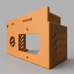 Anet A8 PSU Cover with LED and POWER Switch