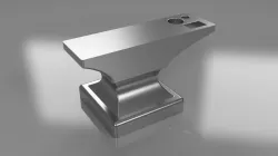 Anvil for tabletop terrain (28mm/32mm)