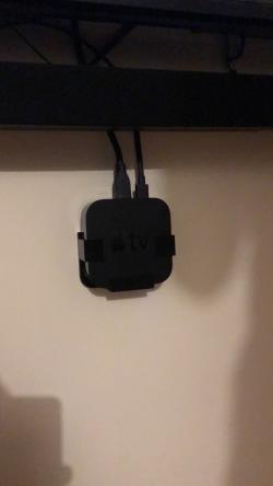 Apple TV Mount by artificialdata - Thingiverse