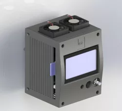 Arduino MEGA, RAMPS, Display Din Rail Housing 